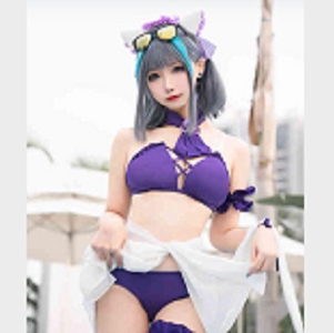 《Momoko葵葵》雷电将军高价定制私拍