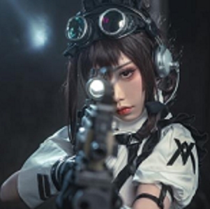 Twitter人气coser《喵小吉》 战斗女仆写真加花絮