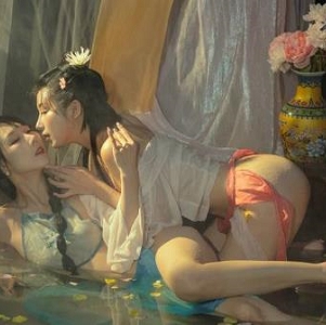 极品模特《云溪溪》x《奶桃》古风美图鉴赏